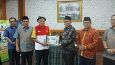 INTI Anugerahi Rektor UIN Mataram sebagai Tokoh Ekoteologi NTB, FWL: Kepemimpinan Lingkungan Perlu Diapresiasi
